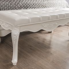 Банкетка Мишель (белый матовый) в Казани - kazan.mebel24.online | фото 4