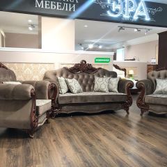 Диван Афина с раскладным механизмом (караваджо глянец) в Казани - kazan.mebel24.online | фото 4