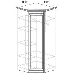 Гостиная Флоренция 4 Дуб оксфорд в Казани - kazan.mebel24.online | фото 6