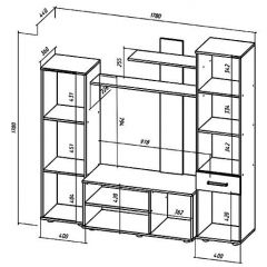 ИБИЦА Гостиная (ЯШС/ЯШТ) в Казани - kazan.mebel24.online | фото 2