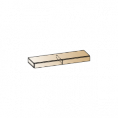 Гостиная Камелия Композиция 11 (Гикори Джексон темный) в Казани - kazan.mebel24.online | фото 6