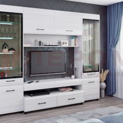 Гостиная Камелия Композиция 11 (Снежный ясень) в Казани - kazan.mebel24.online | фото