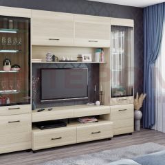 Гостиная Камелия Композиция 11 (Ясень Асахи) в Казани - kazan.mebel24.online | фото
