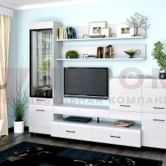 Гостиная Камелия Композиция 5 (Снежный ясень) в Казани - kazan.mebel24.online | фото
