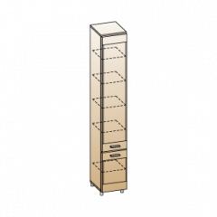 Гостиная Камелия Композиция 7 (Снежный ясень - серый) в Казани - kazan.mebel24.online | фото 2