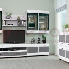 Гостиная Камелия Композиция 8 (Снежный ясень - серый) в Казани - kazan.mebel24.online | фото