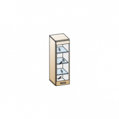 Гостиная Камелия Композиция 9 (Гикори Джексон темный) в Казани - kazan.mebel24.online | фото 9