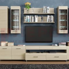 Гостиная Камелия Композиция 9 (Ясень Асахи) в Казани - kazan.mebel24.online | фото