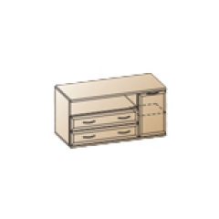 Гостиная Карина Композиция 22 (Гикори Джексон светлый) в Казани - kazan.mebel24.online | фото 8