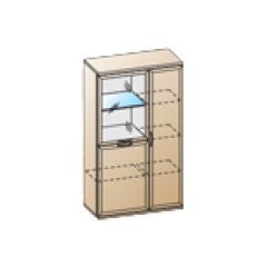 Гостиная Карина Композиция 5 (Гикори Джексон светлый) в Казани - kazan.mebel24.online | фото 2