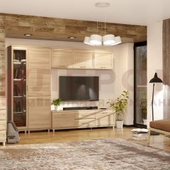 Гостиная Мелисса Композиция 10 (Ясень Асахи) в Казани - kazan.mebel24.online | фото