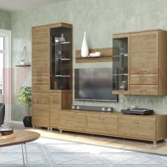 Гостиная Мелисса Композиция 11 (Гикори Джексон светлый) в Казани - kazan.mebel24.online | фото