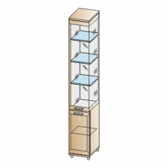 Гостиная Мелисса Композиция 11 (Гикори Джексон светлый) в Казани - kazan.mebel24.online | фото 3