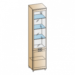 Гостиная Мелисса Композиция 2 (Гикори Джексон светлый) в Казани - kazan.mebel24.online | фото 7