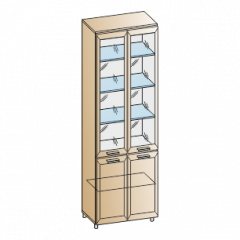 Гостиная Мелисса Композиция 3 (Гикори Джексон светлый) в Казани - kazan.mebel24.online | фото 7