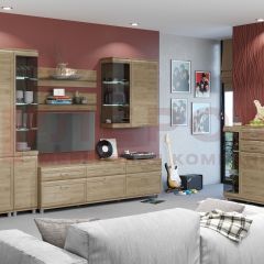 Гостиная Мелисса Композиция 7 (Гикори Джексон светлый) в Казани - kazan.mebel24.online | фото 9