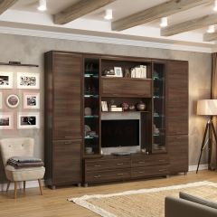 Гостиная Мелисса Композиция 9 (Акация Молдау) в Казани - kazan.mebel24.online | фото