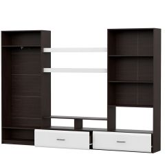 Гостиная МГС 7 Исполнение 1 (Венге/Белый глянец) в Казани - kazan.mebel24.online | фото 3