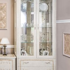 Гостиная Патрисия 2+тв+1 (крем корень глянец) в Казани - kazan.mebel24.online | фото 3