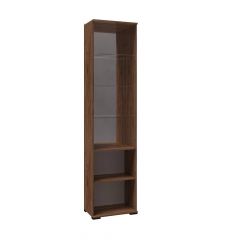 Гостиная София СП-4 Пенал с витриной МДФ Дуб крафт табачный в Казани - kazan.mebel24.online | фото 2