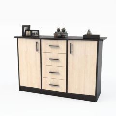 Комод К-2.1 (Венге/Дуб молочный) в Казани - kazan.mebel24.online | фото