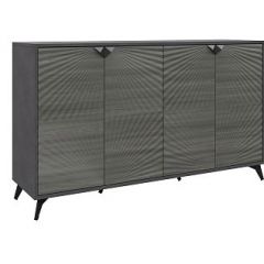 Комодино ПМ-390.03 Комод (ЛДСП Матера/МДФ Санторини темный) в Казани - kazan.mebel24.online | фото 2