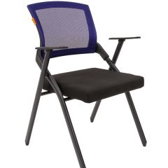 Кресло для посетителей CHAIRMAN NEXX (ткань стандарт черный/сетка DW-61) в Казани - kazan.mebel24.online | фото