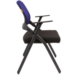 Кресло для посетителей CHAIRMAN NEXX (ткань стандарт черный/сетка DW-61) в Казани - kazan.mebel24.online | фото 3