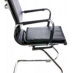 Кресло для посетителя Бюрократ CH-993-Low-V/Black на черный в Казани - kazan.mebel24.online | фото 2