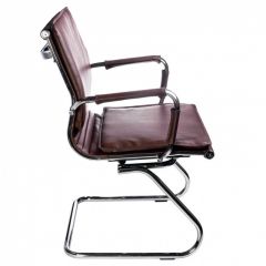 Кресло для посетителя Бюрократ CH-993-Low-V/Brown коричневый в Казани - kazan.mebel24.online | фото 2