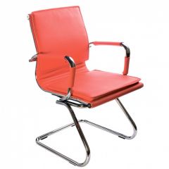 Кресло для посетителя Бюрократ CH-993-Low-V/Red красный в Казани - kazan.mebel24.online | фото