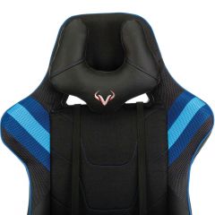 Кресло игровое Бюрократ VIKING 4 AERO BLUE черный/синий в Казани - kazan.mebel24.online | фото 6