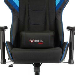 Кресло игровое Бюрократ VIKING 4 AERO BLUE черный/синий в Казани - kazan.mebel24.online | фото 7