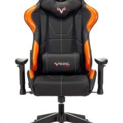 Кресло игровое Бюрократ VIKING 5 AERO ORANGE черный/оранжевый в Казани - kazan.mebel24.online | фото 3