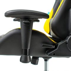 Кресло игровое Бюрократ VIKING 5 AERO YELLOW черный/желтый в Казани - kazan.mebel24.online | фото 5