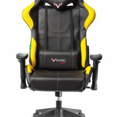 Кресло игровое Бюрократ VIKING 5 AERO YELLOW черный/желтый в Казани - kazan.mebel24.online | фото 3