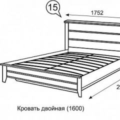 Кровать 1600 с ПМ София 15 в Казани - kazan.mebel24.online | фото 3