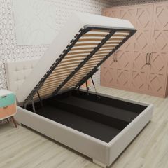 Кровать Брауни интерьерная +основание/ПМ/бельевое дно (160х200) в Казани - kazan.mebel24.online | фото 2