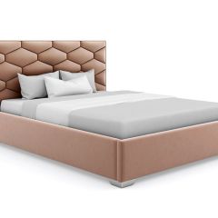 Кровать Коралл интерьерная +основание (140х200) в Казани - kazan.mebel24.online | фото