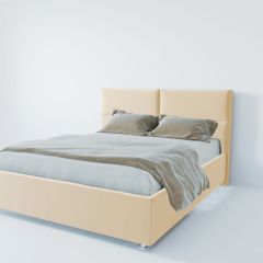 Кровать Корсика с ПМ 1600 (экокожа бежевая) в Казани - kazan.mebel24.online | фото 3