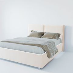 Кровать Корсика с ПМ 800 (экокожа белая) в Казани - kazan.mebel24.online | фото 2