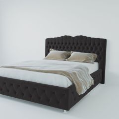 Кровать Нягань с ПМ 1200 (экокожа кольт ч) в Казани - kazan.mebel24.online | фото 2