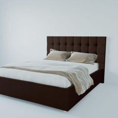 Кровать Венеция без основания 2000 (экокожа коричневая) в Казани - kazan.mebel24.online | фото