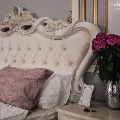 Кровать с мягким изголовьем Афина 1800 (крем корень) в Казани - kazan.mebel24.online | фото 2