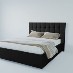 Кровать Венеция с ПМ 900 (экокожа кольт ч) в Казани - kazan.mebel24.online | фото 2