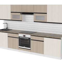 Кухонный гарнитур Кварц экстра 3000 мм в Казани - kazan.mebel24.online | фото 4