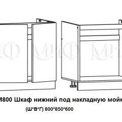 ЛИЗА-2 Кухонный гарнитур 1,6 Белый глянец холодный в Казани - kazan.mebel24.online | фото 6