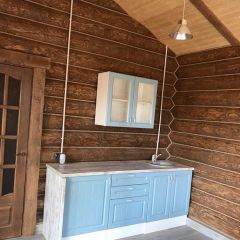 Кухонный гарнитур Принцесса 2400 Арктик (модульный) Горизонт в Казани - kazan.mebel24.online | фото 11