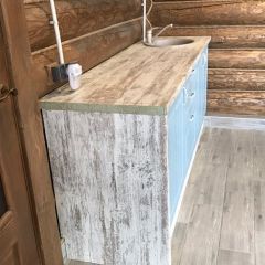 Кухонный гарнитур Принцесса 2400 Арктик (модульный) Горизонт в Казани - kazan.mebel24.online | фото 12