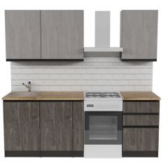 Кухонный гарнитур Симфония стандарт 1600 мм в Казани - kazan.mebel24.online | фото 3